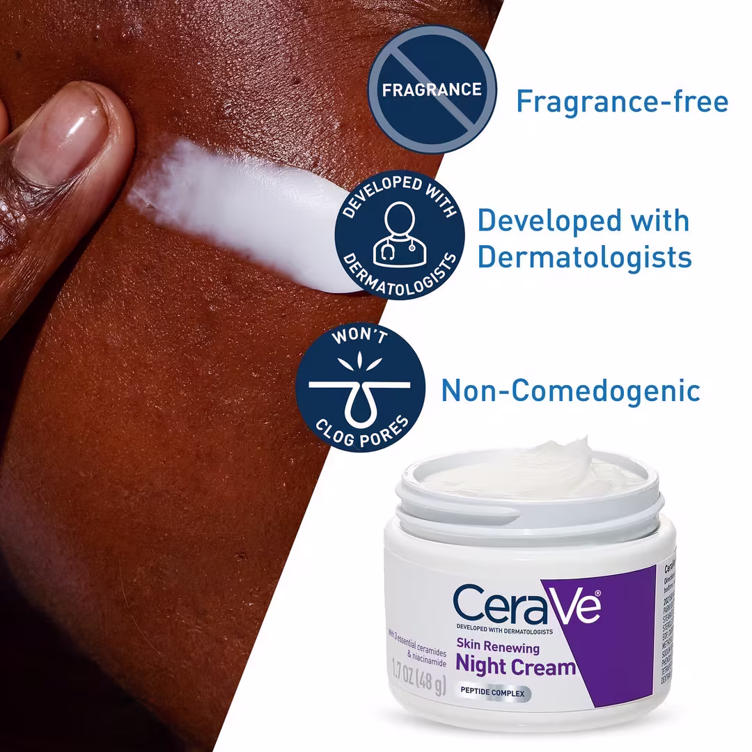 Apply Skin Renewing Night Cream