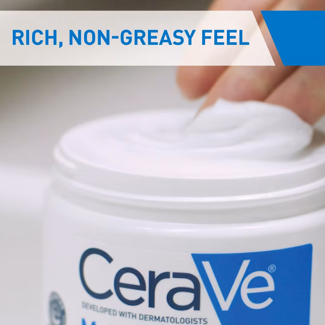 Apply Cerave Moisturizing Cream