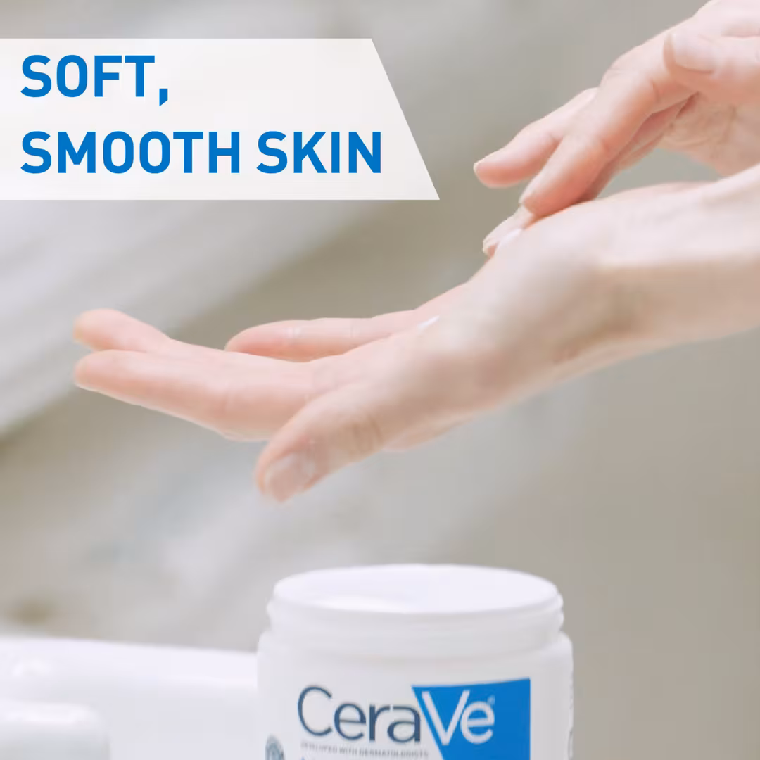 Apply Cerave Moisturizing Cream