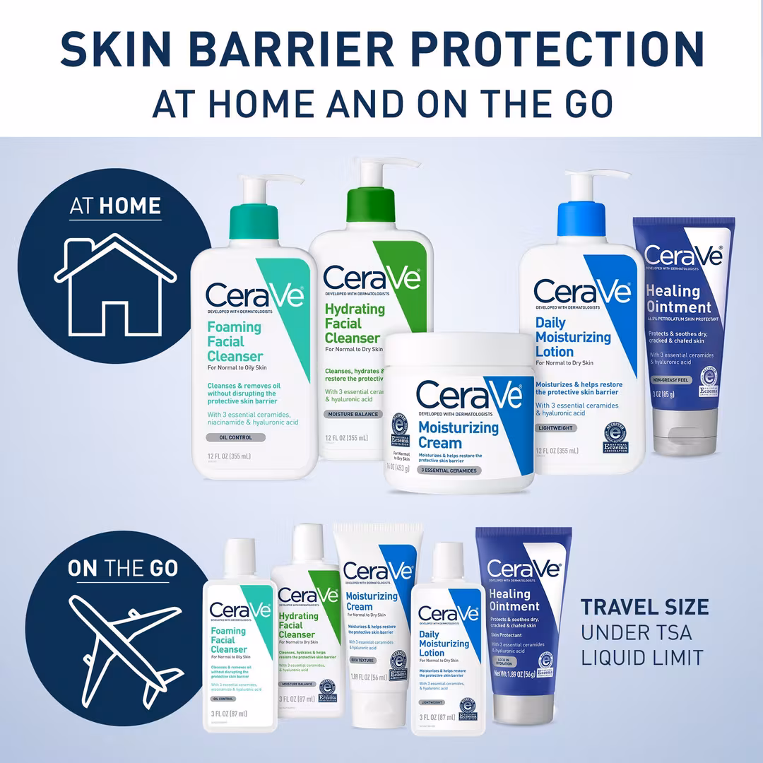 Apply Cerave Moisturizing Cream