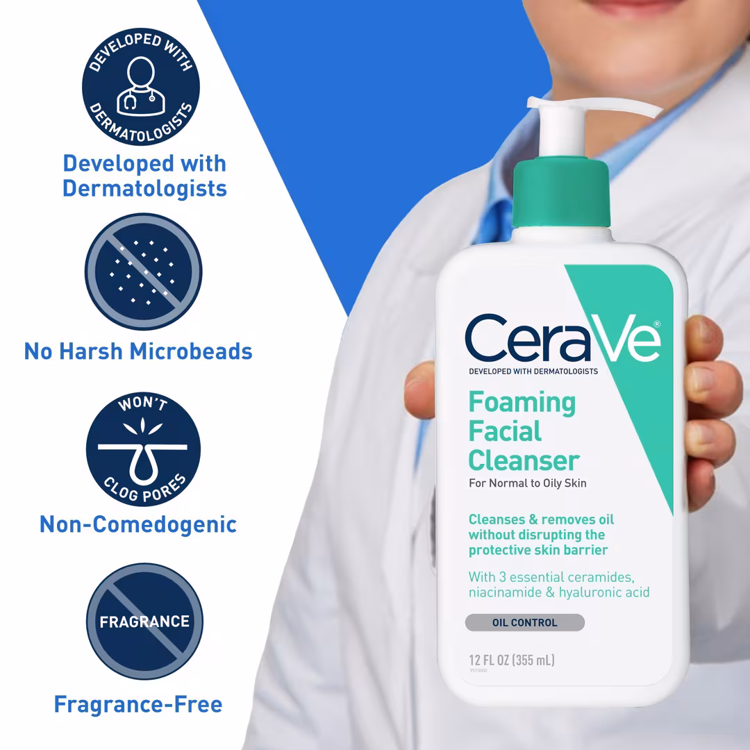 Travel Size Foaming Facial Cleanser