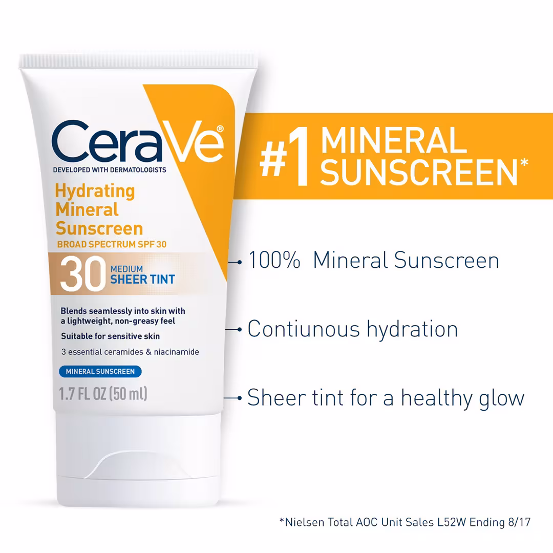 Hydrating Mineral Sunscreen Face Lotion