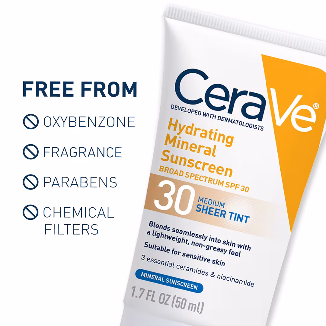 Hydrating Mineral Sunscreen Face Lotion