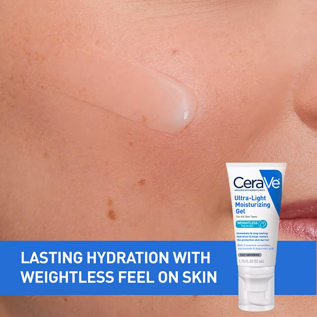 Ultra-Light Facial Gel with Hyaluronic Acid for All Skin Types