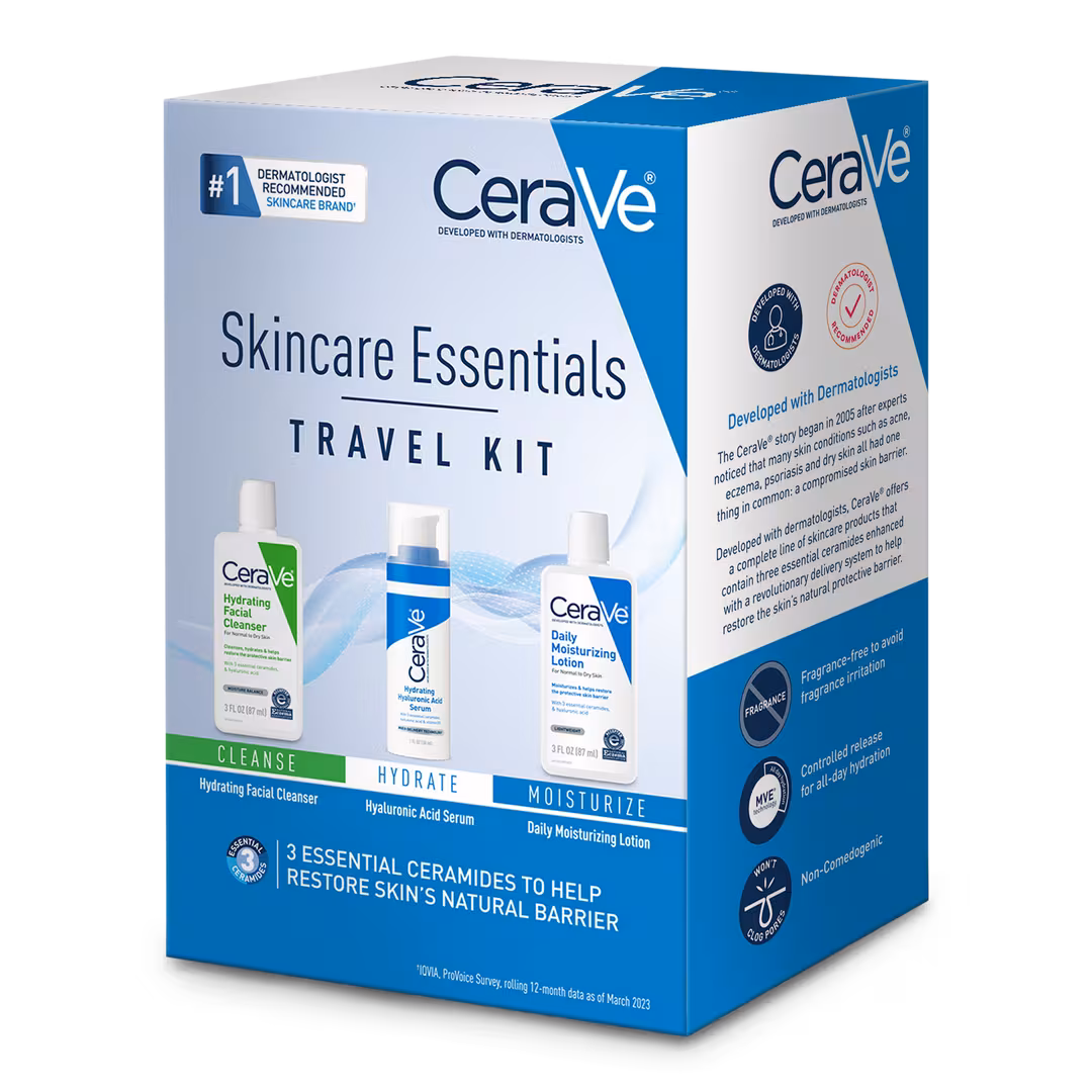 Skincare Essentials Travel Size Kit