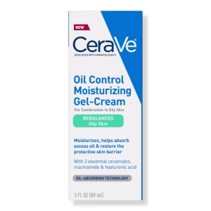 Oil Control Moisturizing Gel-Cream Face Moisturizer for Oily Skin
